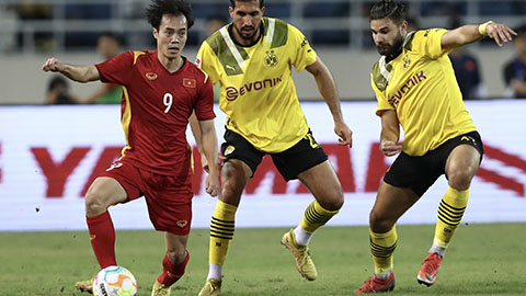 Đánh bại Borussia Dortmund nhưng ĐT Việt Nam vẫn bỏ lỡ quá nhiều cơ hội